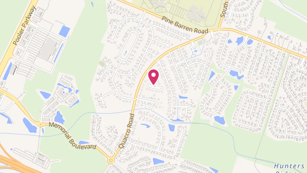 Map showing MIRO Apartments at 500 Fox Farm Street, Pooler, GA 31322