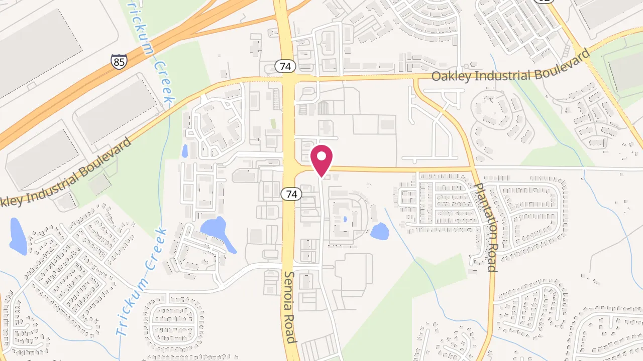 Map showing The Dylan at Fairburn at 6010 Renaissance Pkwy, Fairburn, GA 30213